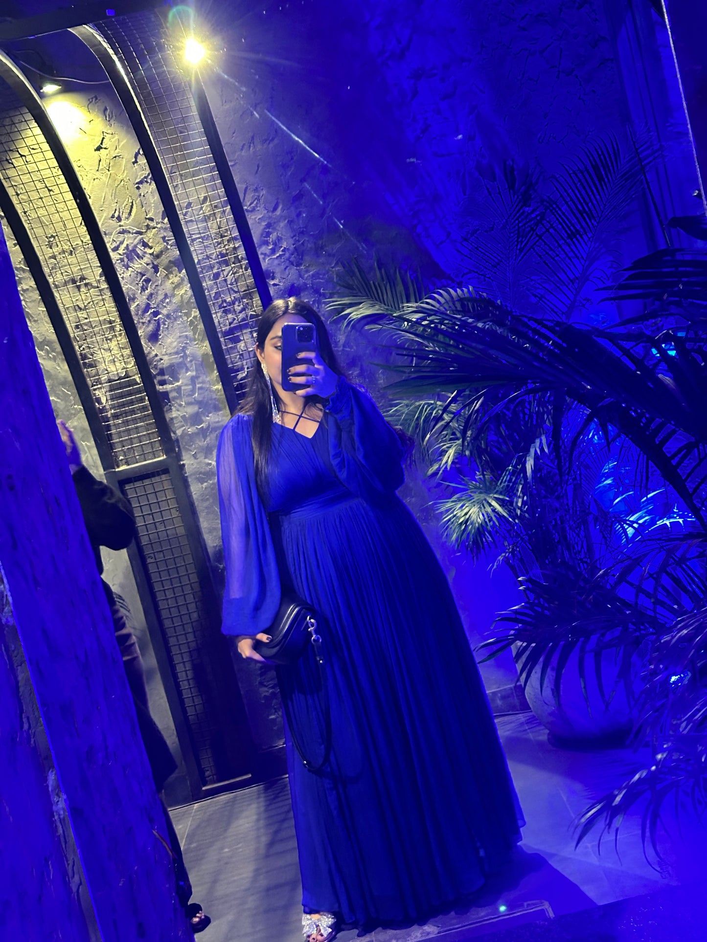 Royal Blue Gown Dress