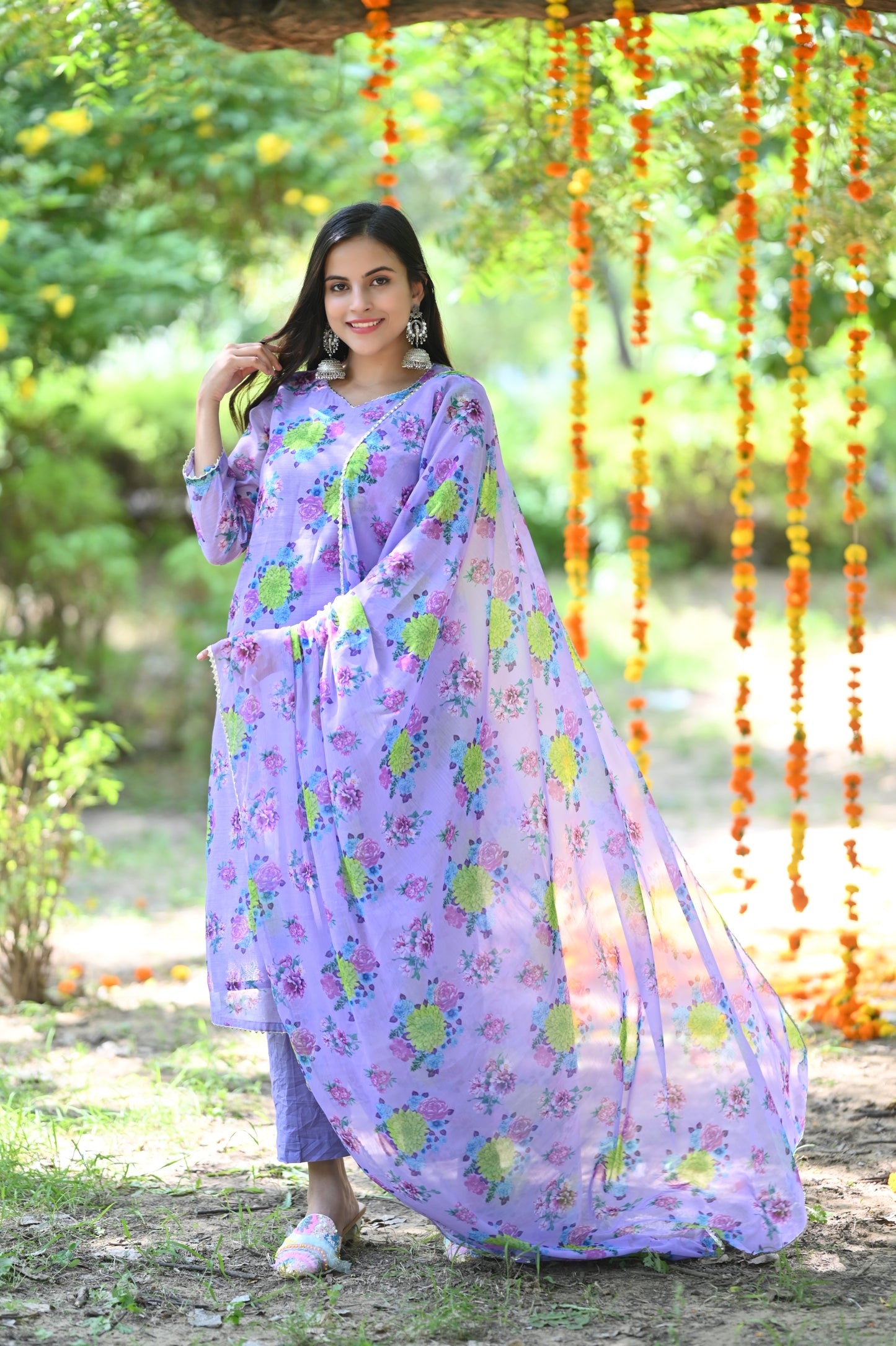 Iris Purple Suit Set