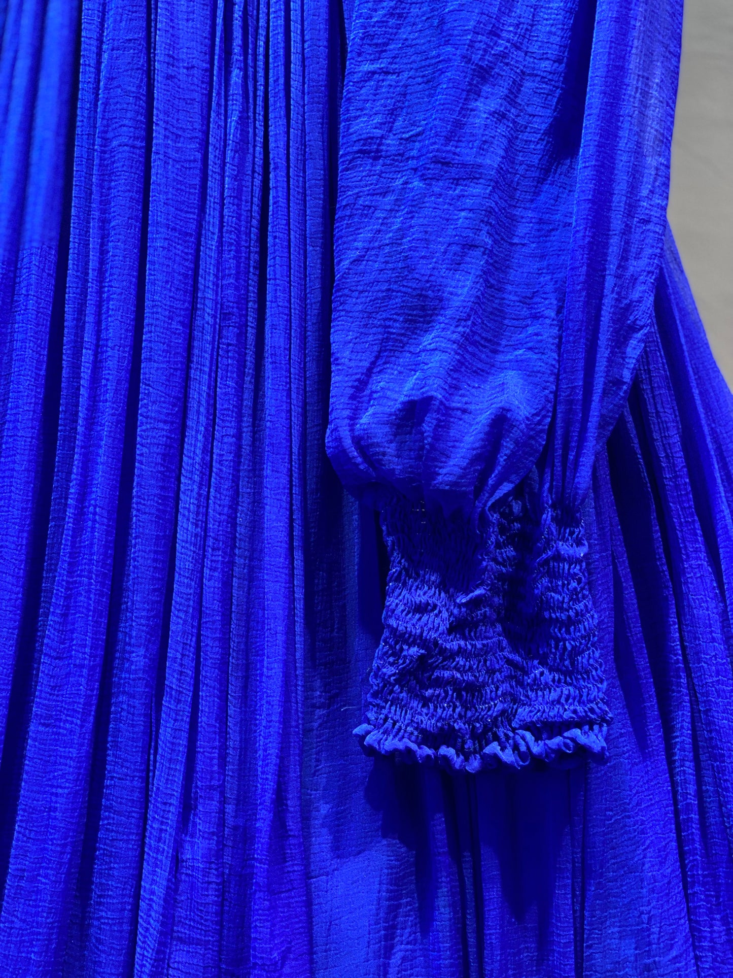 Royal Blue Gown Dress