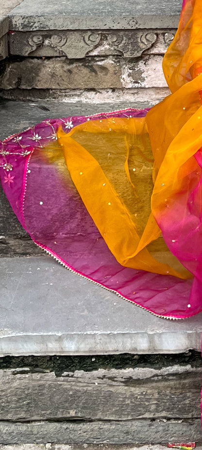 Shaded Straight Suit Set