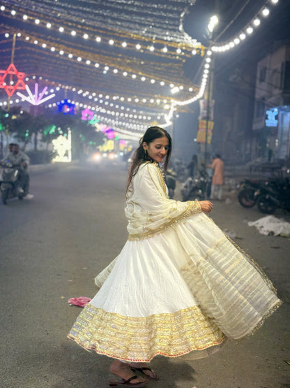 Ivory Noor Anarkali