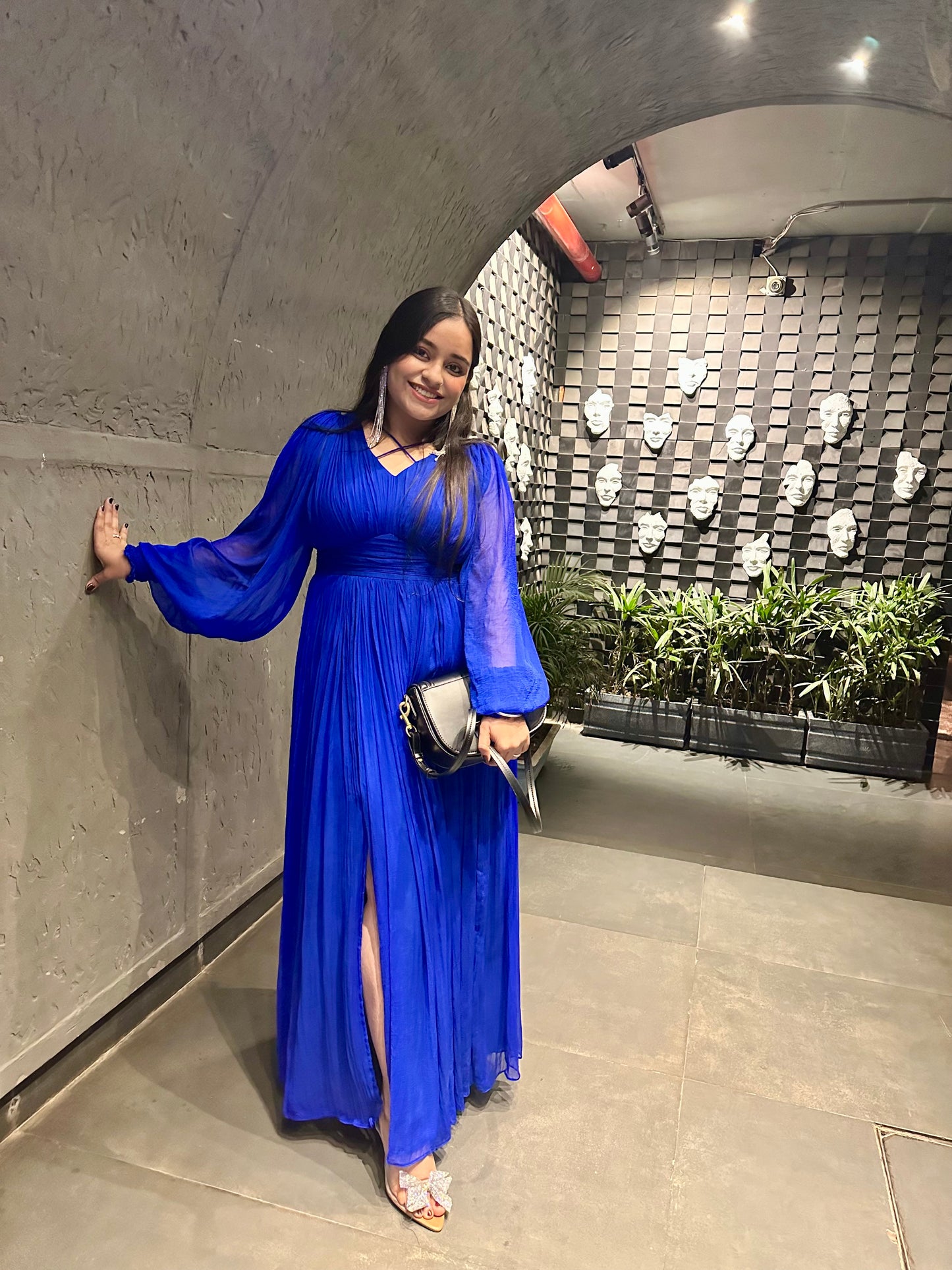 Royal Blue Gown Dress