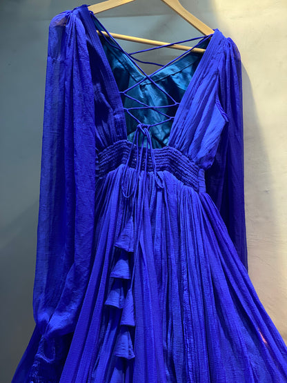 Royal Blue Gown Dress