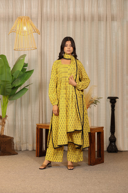 Basanti Suit Set