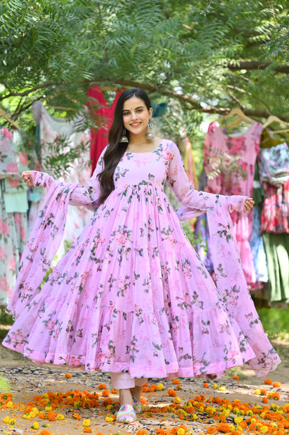 Blush Pink Anarkali