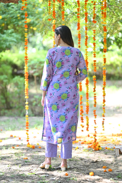 Iris Purple Suit Set