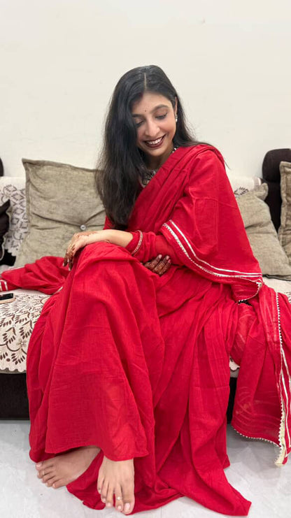 Red Mul Anarkali