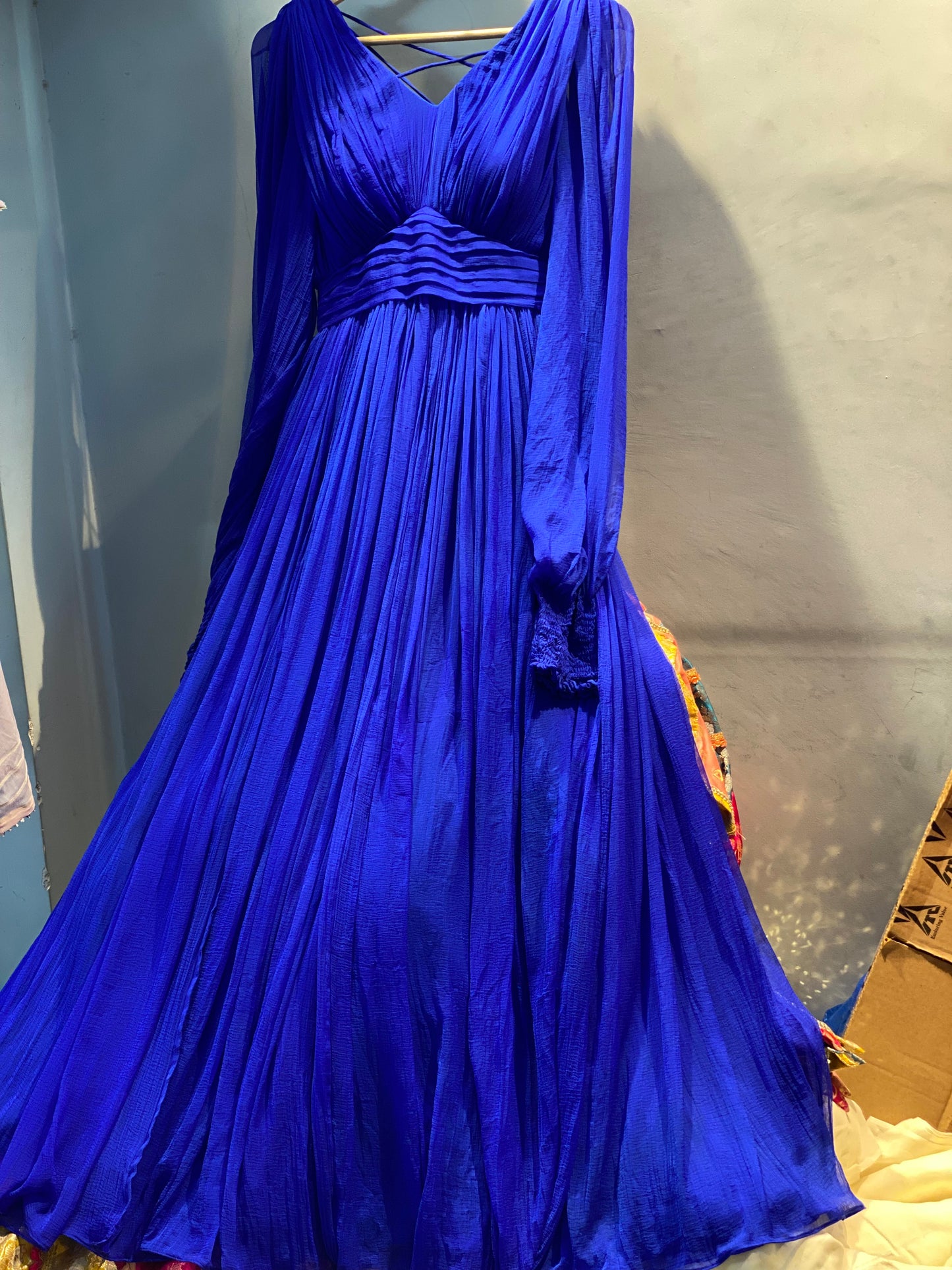 Royal Blue Gown Dress